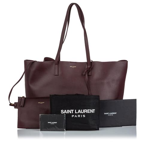 ysl east west shopping tote|YSL shopper tote.